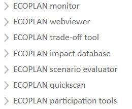 ECOPLAN_tools